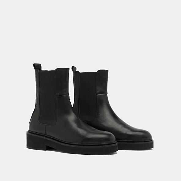 Jonak Boots à élastiques In Black Leather DADO