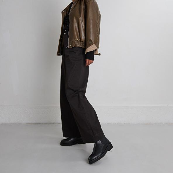 jonak Boots à élastiques in black leather DADO