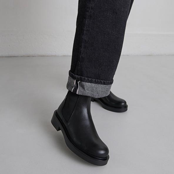 Jonak Boots à élastiques In Black Leather MELANIE