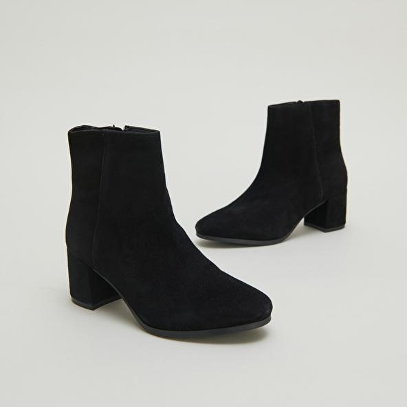 Jonak Boots à Talons In Black Suede ANNICK