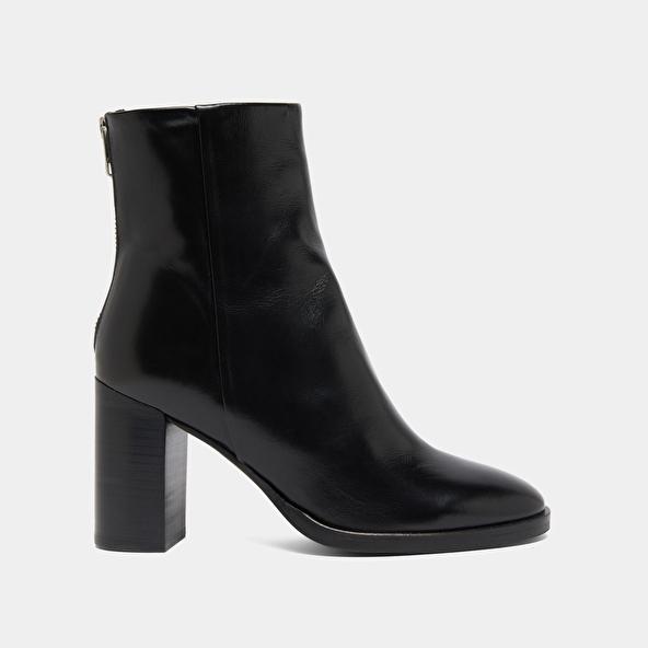 Jonak Boots With Heels In Black Leather DEEP