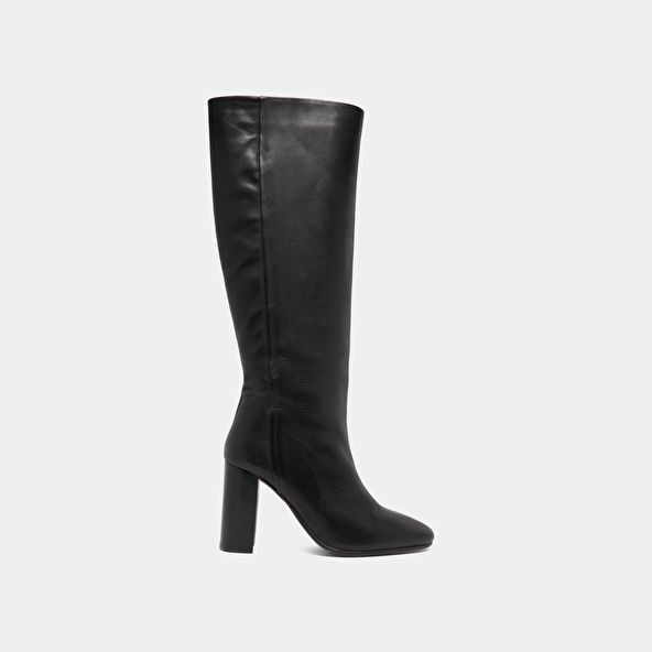 Jonak Boots With Heels In Black Leather VENEZUELA
