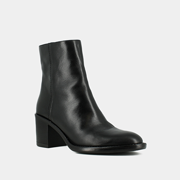Jonak Bottines à Talons In Black Leather CAJUN