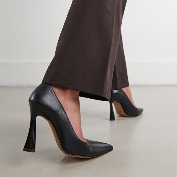 jonak High heel pumps in black leather DABATE
