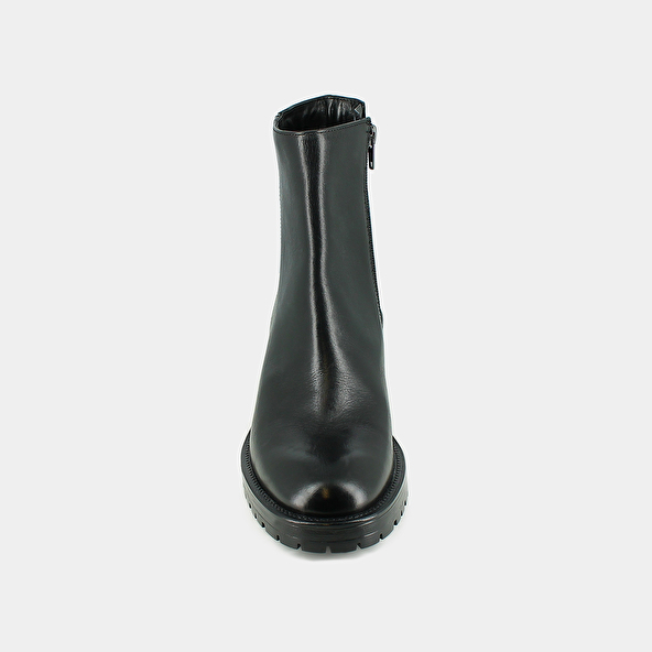 Jonak Lowboots With Heels In Black Leather CECILIA