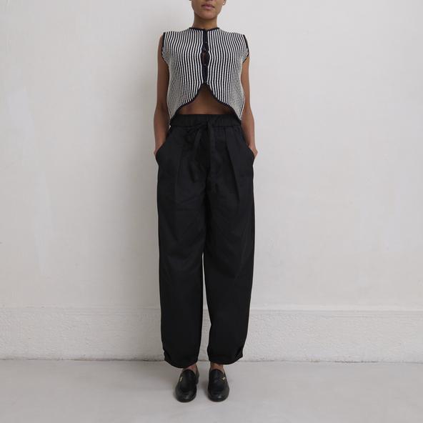 Jonak Monogrammed Loafers In Black Leather DATY