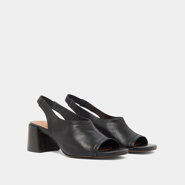 Jonak Open-toe Sandals In Black Leather BROWNIE