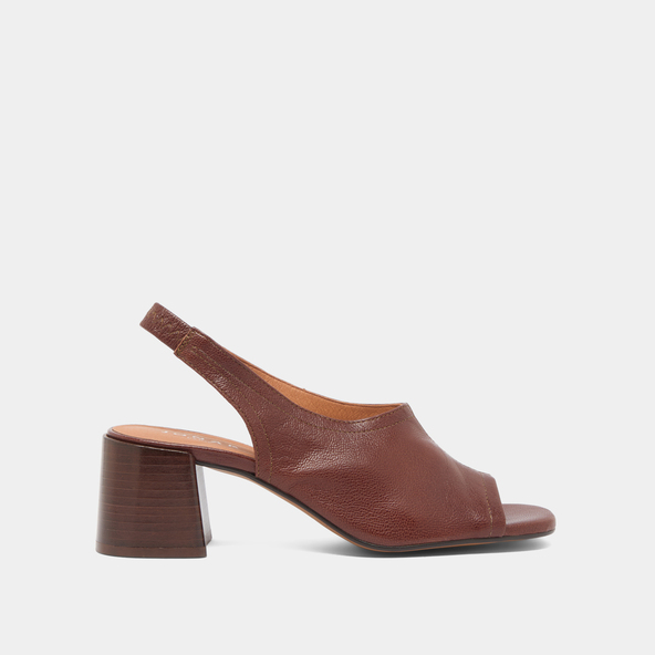 Jonak Open-toe Sandals In Brown Leather BROWNIE