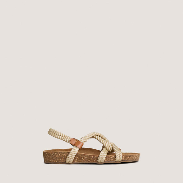 jonak Sandals in beige rope WILLOW