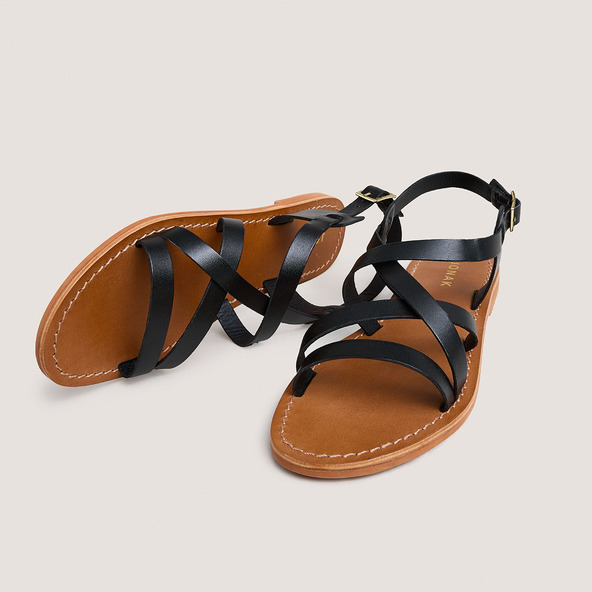 Jonak Sandals In Black Leather WISCHIA