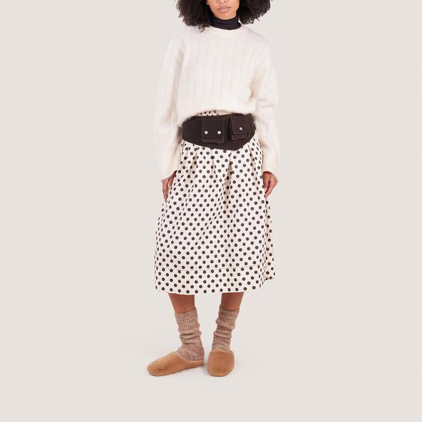 jonak Slippers in camel fluffy fabric JUDIE