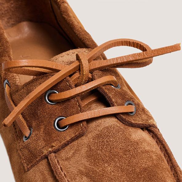 Jonak Soft Loafers In Cognac Suede LALIE