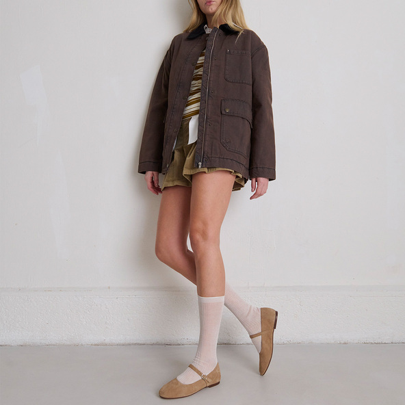 jonak Strappy ballet flats in beige crust DRIMA