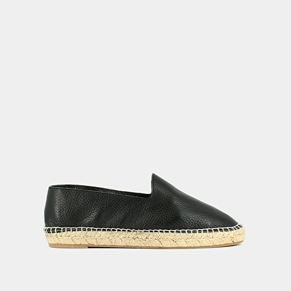 Jonak Wedges In Black Grained Leather MAX