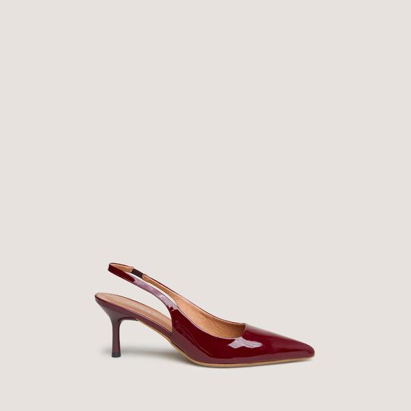 Jonak Pumps With Pointed Toes In Burgundy Varnish DIAMANTINE