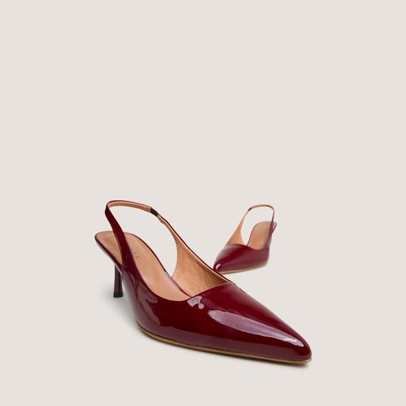 Jonak Pumps With Pointed Toes In Burgundy Varnish DIAMANTINE