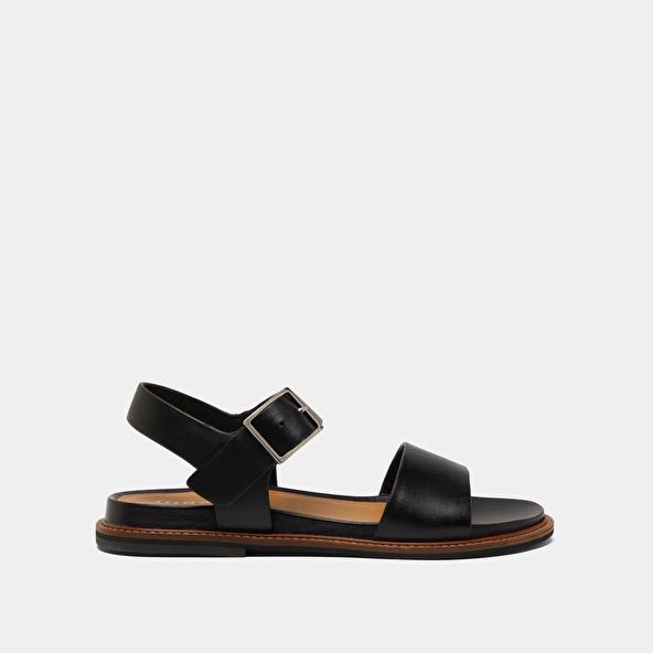Jonak Sandals With Straps And Open Toes In Black Leather ACCO