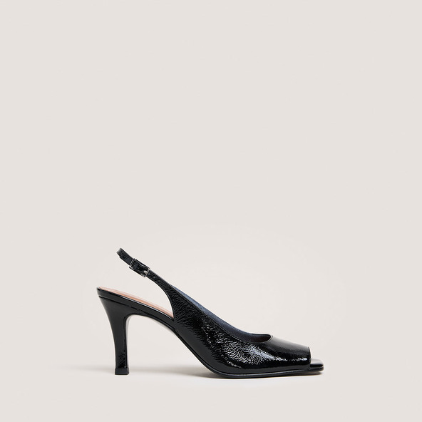jonak Slingback pumps in black shiny leather DEVOTION