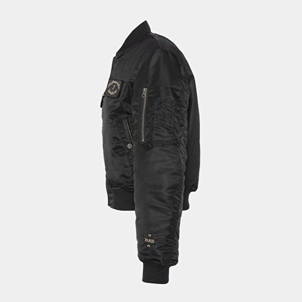 Jonak The Jonak Bomber - Jonak X Schott In Black Nylon THE