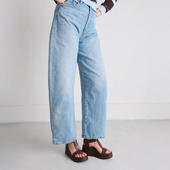 Jonak Wedge Sandals With Adjustable Buckles In Dark Brown Leather ESTELLE