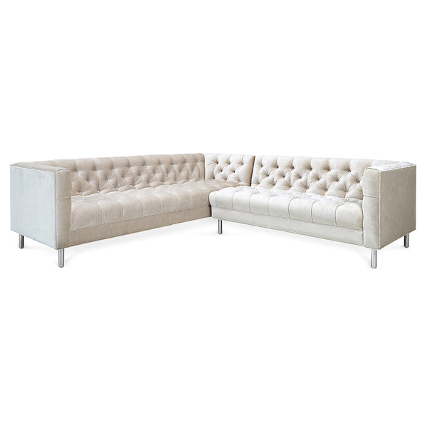 jonathan adler Baxter 100" Deep Sectional Right Arm Facing