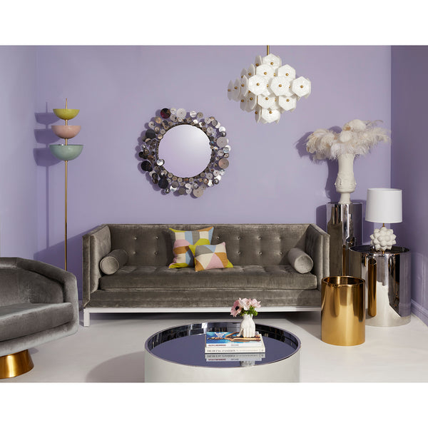 Jonathan Adler C. Jeré Raindrops Wall Sculpture Mirror