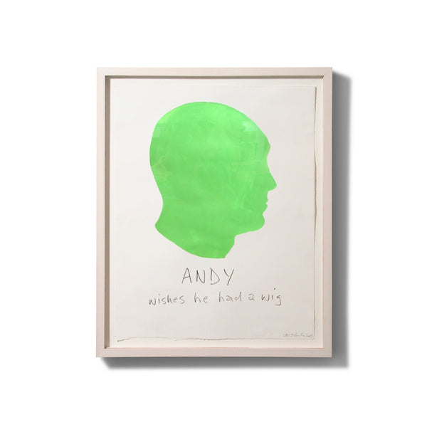 Jonathan Adler Carter Kustera Custom Silhouette And Text Portrait 19 X 15