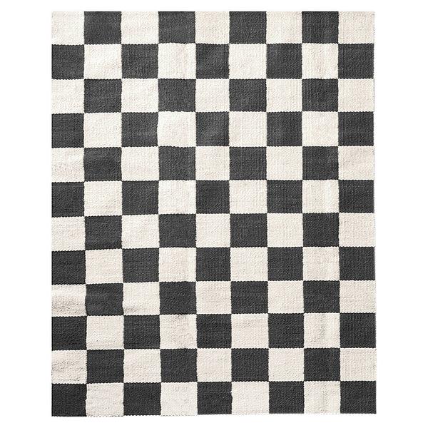 jonathan adler Checkerboard Large Scale Flatweave Rug
