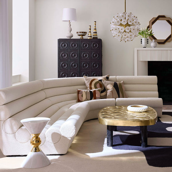 Jonathan Adler Futura Three-Piece L-Shape Sectional