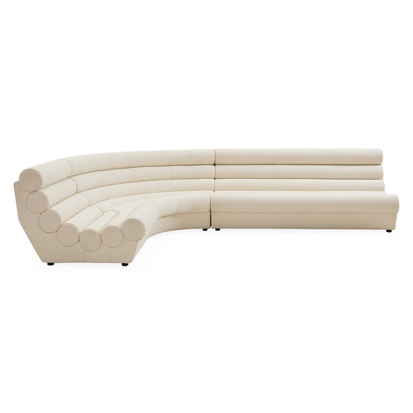 jonathan adler Futura Three-Piece L-Shape Sectional