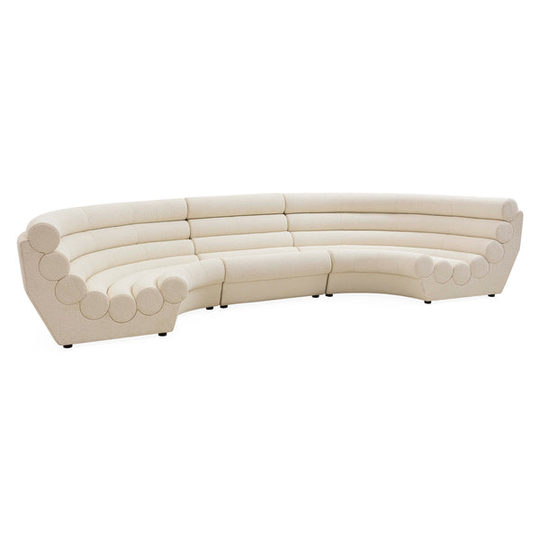 Jonathan Adler Futura Three-Piece U-Shape Sectional