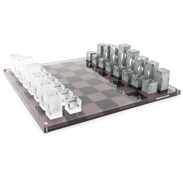jonathan adler Acrylic Chess Set