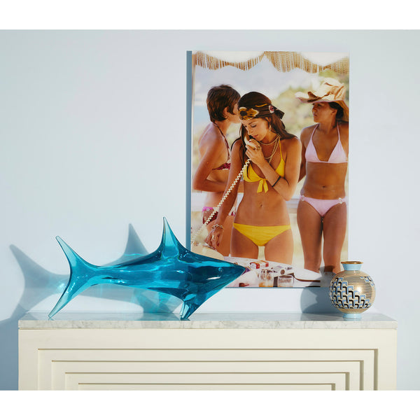 Jonathan Adler Acrylic Shark Objet