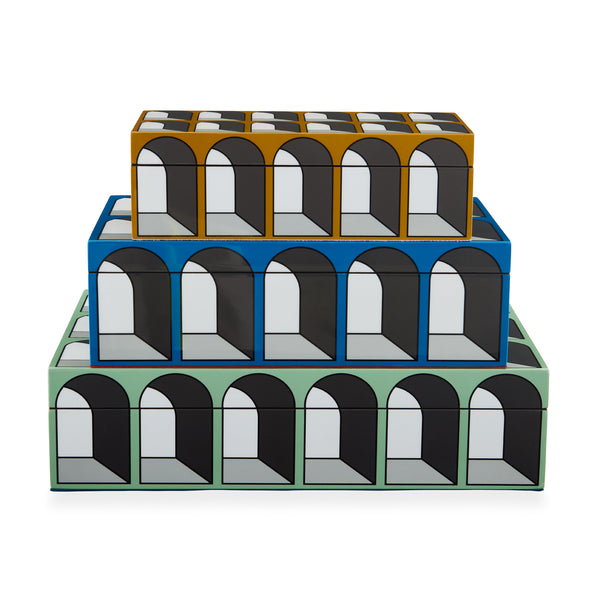 jonathan adler Arcade Lacquer Box Bundle