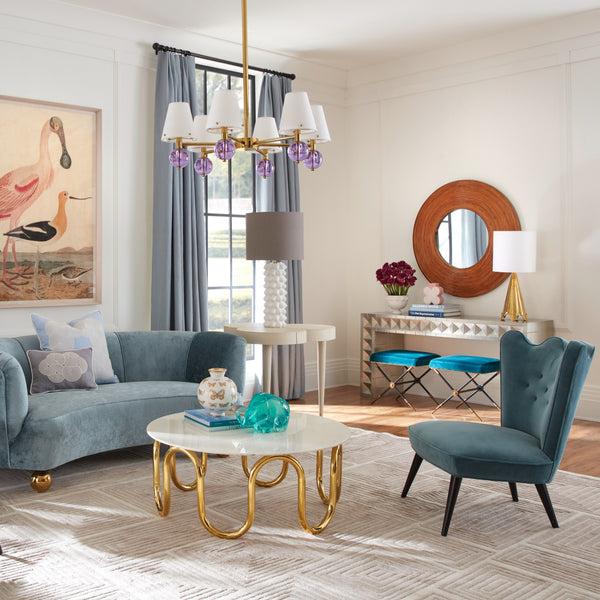 Jonathan Adler Belvedere Six-Light Chandelier