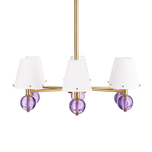 jonathan adler Belvedere Six-Light Chandelier