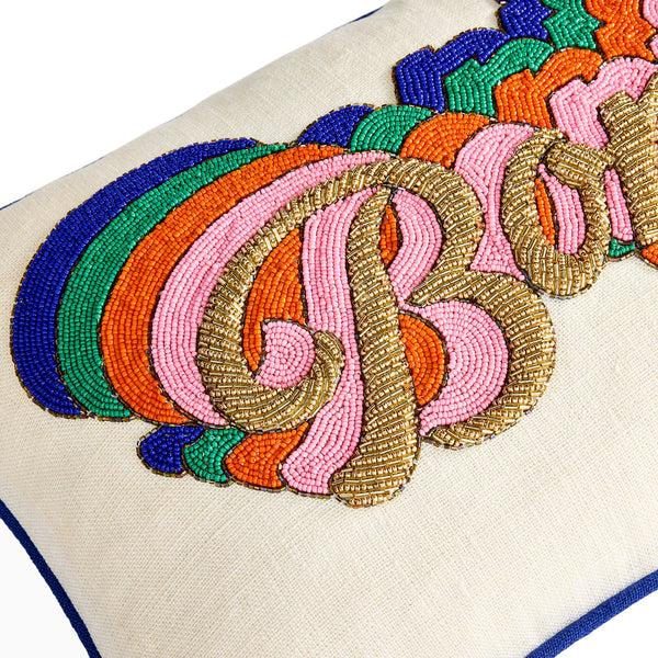 Jonathan Adler Bonjour Beaded Pillow
