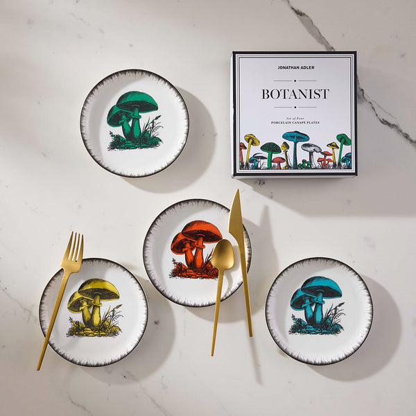 Jonathan Adler Botanist Canapé Plate Set