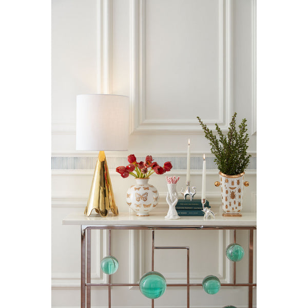 Jonathan Adler Botanist Round Butterfly Vase