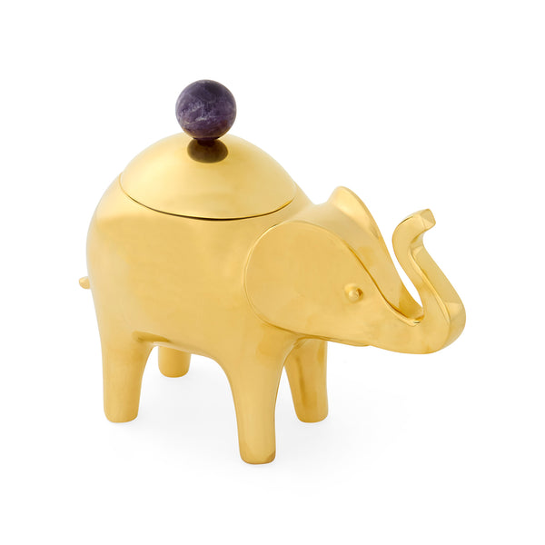 Jonathan Adler Brass Elephant Box
