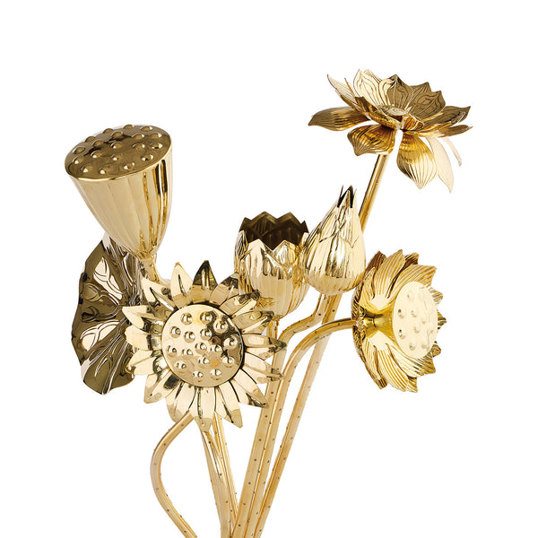 jonathan adler Brass Flower Bouquet
