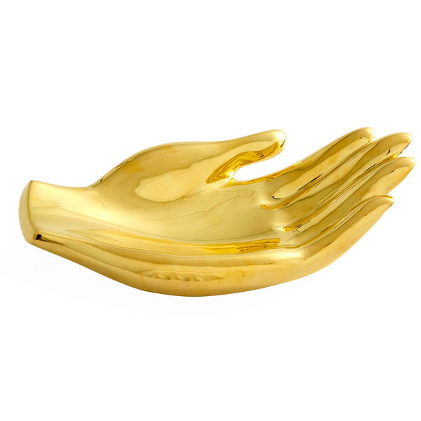 jonathan adler Brass Hand Bowl