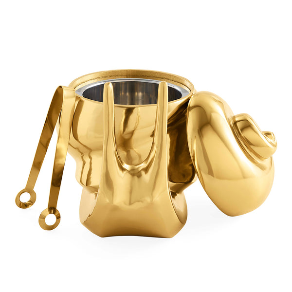 Jonathan Adler Brass Snail Ice Bucket