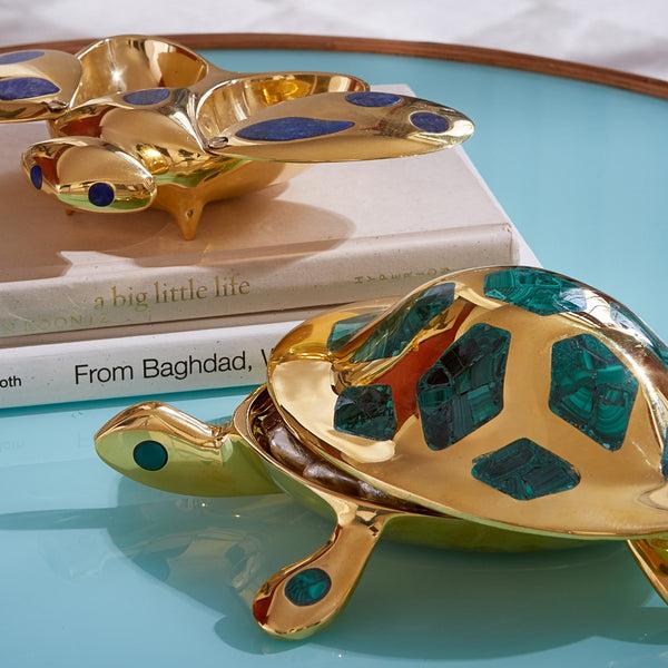 Jonathan Adler Brass Turtle Box