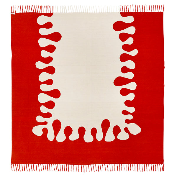 jonathan adler Brushed Alpaca Amoeba Coverlet