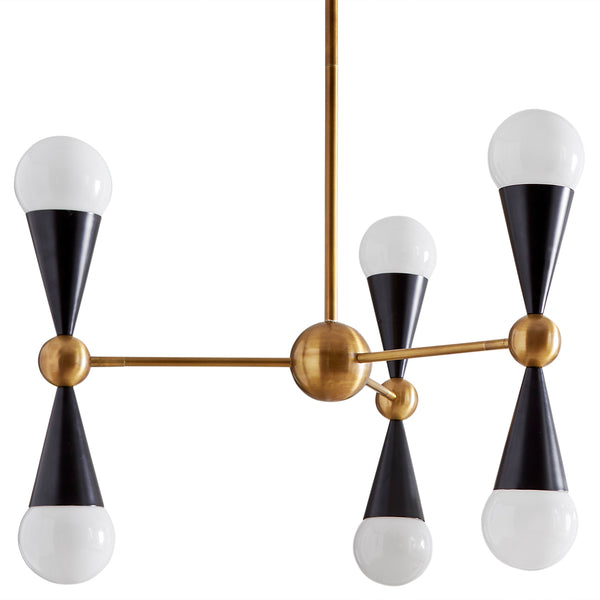 jonathan adler Caracas Six-Light Chandelier