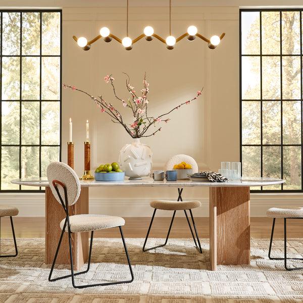 Jonathan Adler Caracas Wave Chandelier