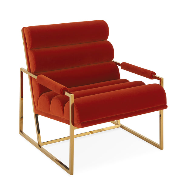 jonathan adler Channeled Goldfinger Lounge Chair