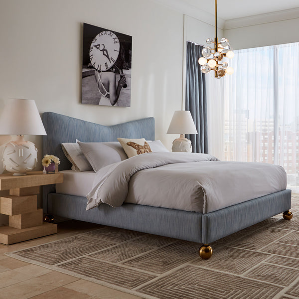 Jonathan Adler Chevron King Bed