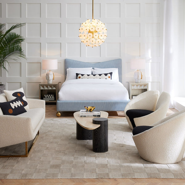 Jonathan Adler Chevron Queen Bed
